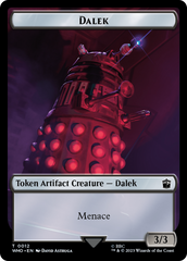 Dalek // Cyberman Double-Sided Token [Doctor Who Tokens] | Game Master's Emporium (The New GME)