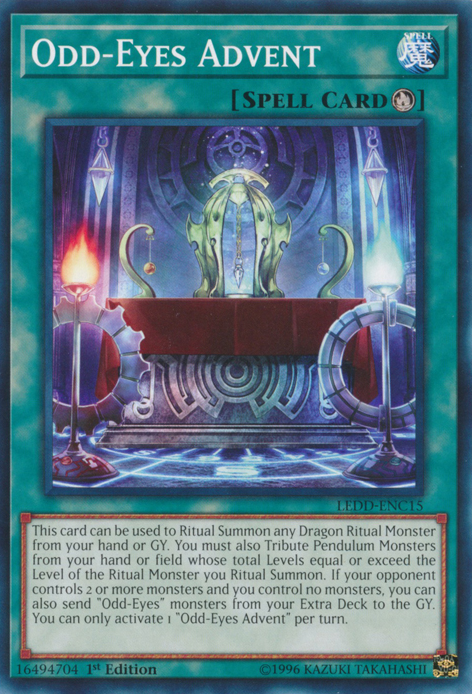 Odd-Eyes Advent [LEDD-ENC15] Common | Game Master's Emporium (The New GME)