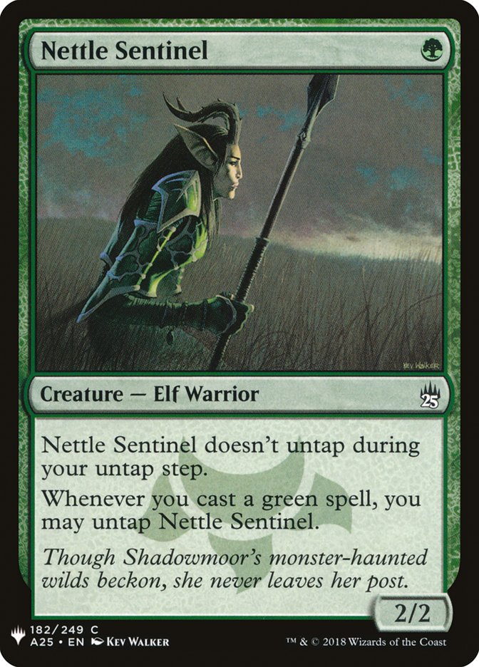 Nettle Sentinel [Mystery Booster] | Game Master's Emporium (The New GME)