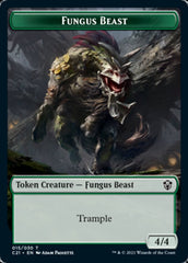 Demon // Fungus Beast Double-Sided Token [Commander 2021 Tokens] | Game Master's Emporium (The New GME)