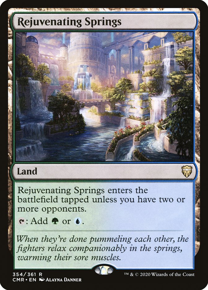 Rejuvenating Springs [Commander Legends] | Game Master's Emporium (The New GME)
