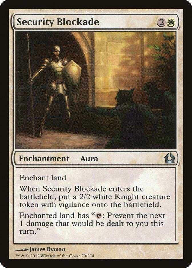 Security Blockade [Return to Ravnica] | Game Master's Emporium (The New GME)