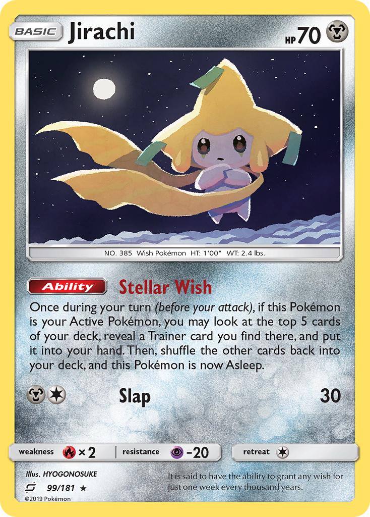 Jirachi (99/181) [Sun & Moon: Team Up] | Game Master's Emporium (The New GME)