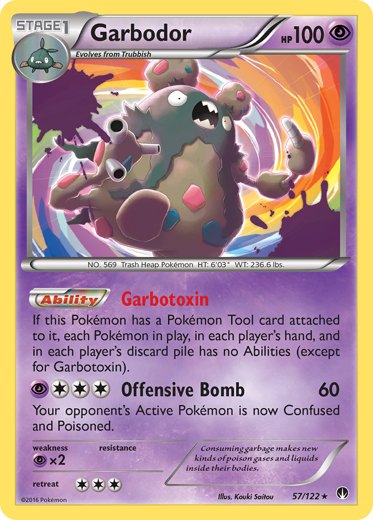 Garbodor (57/122) [XY: BREAKpoint] | Game Master's Emporium (The New GME)