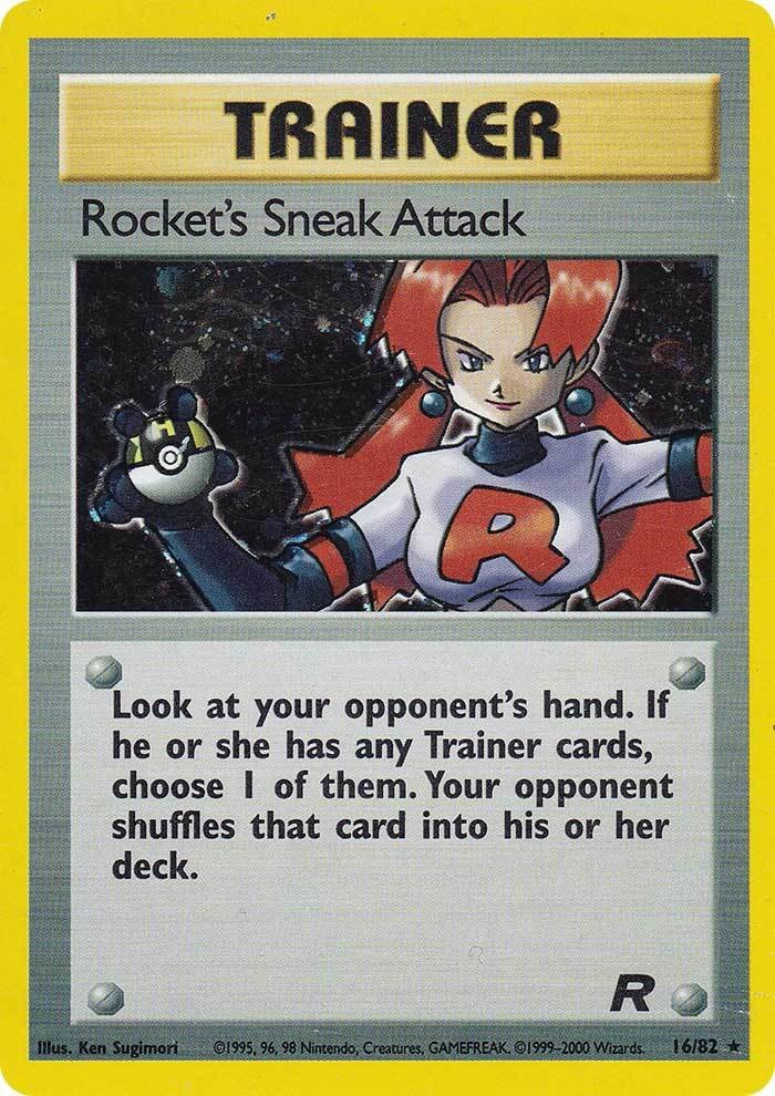 Rocket's Sneak Attack (16/82) [Team Rocket Unlimited] | Game Master's Emporium (The New GME)