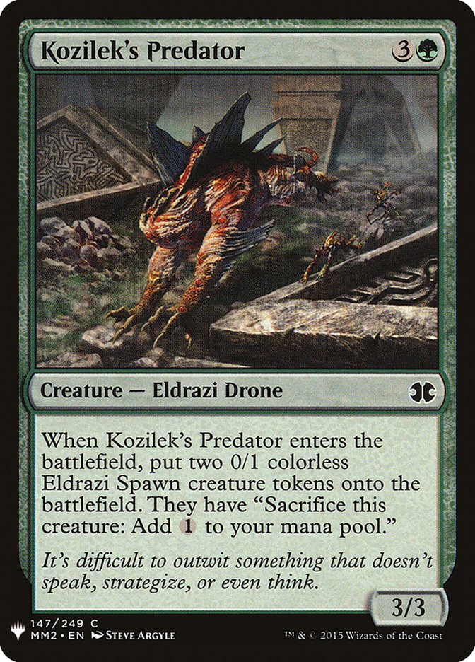 Kozilek's Predator [Mystery Booster] | Game Master's Emporium (The New GME)