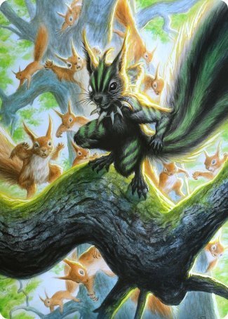 Chatterfang, Squirrel General Art Card (67) [Modern Horizons 2 Art Series] | Game Master's Emporium (The New GME)