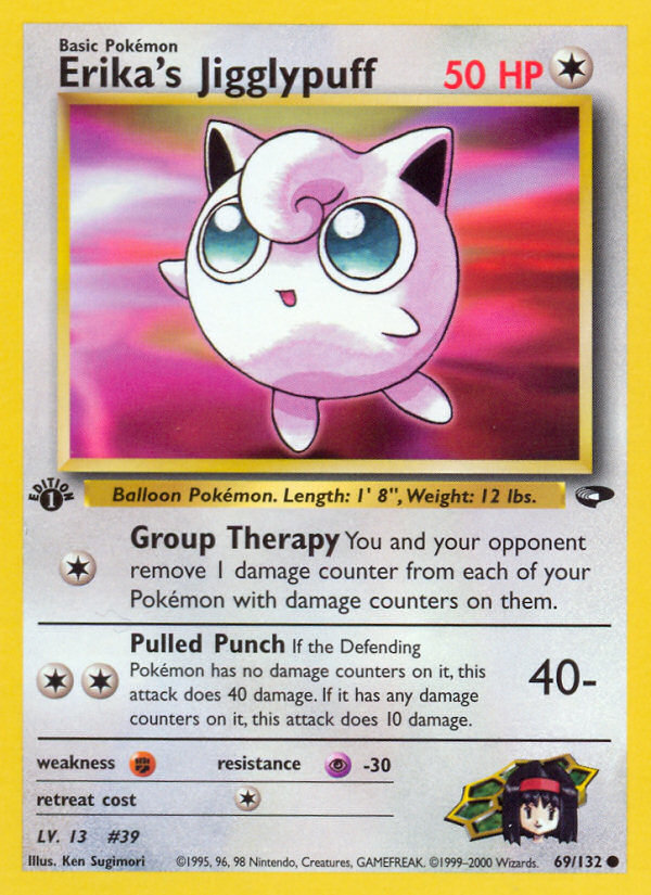 Erika's Jigglypuff (69/132) [Gym Challenge 1st Edition] | Game Master's Emporium (The New GME)