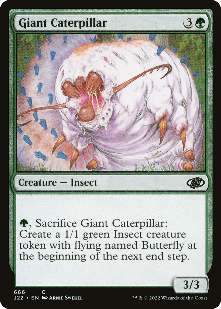 Giant Caterpillar [Jumpstart 2022] | Game Master's Emporium (The New GME)