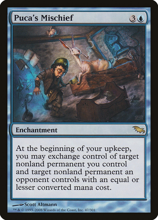 Puca's Mischief [Shadowmoor] | Game Master's Emporium (The New GME)
