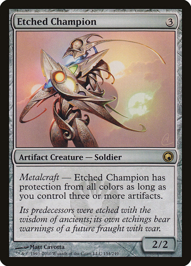 Etched Champion [Scars of Mirrodin] | Game Master's Emporium (The New GME)