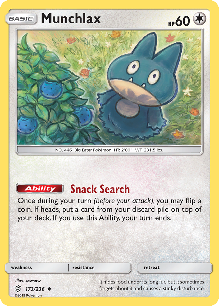 Munchlax (173/236) [Sun & Moon: Unified Minds] | Game Master's Emporium (The New GME)