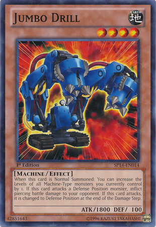 Jumbo Drill [SP14-EN014] Starfoil Rare | Game Master's Emporium (The New GME)