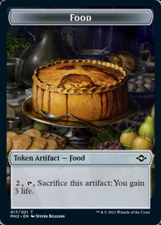 Food (17) // Thopter Double-Sided Token [Modern Horizons 2 Tokens] | Game Master's Emporium (The New GME)