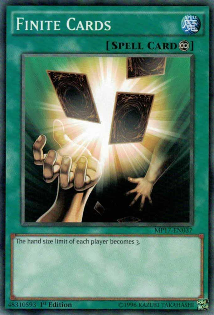Finite Cards [MP17-EN037] Common | Game Master's Emporium (The New GME)