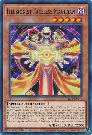 Illusionist Faceless Magician [LDS1-EN046] Common | Game Master's Emporium (The New GME)