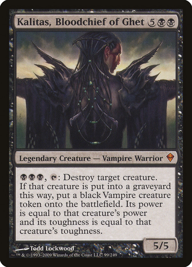 Kalitas, Bloodchief of Ghet [Zendikar] | Game Master's Emporium (The New GME)