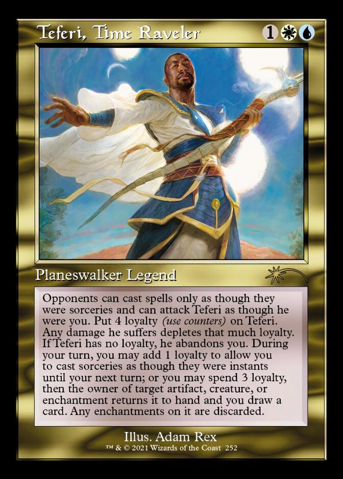 Teferi, Time Raveler (Retro) [Secret Lair Drop Series] | Game Master's Emporium (The New GME)