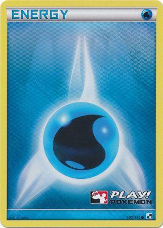 Water Energy (107/114) (Play Pokemon Promo) [Black & White: Base Set] | Game Master's Emporium (The New GME)