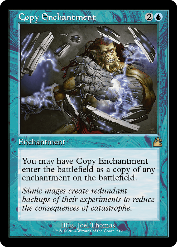 Copy Enchantment (Retro Frame) [Ravnica Remastered] | Game Master's Emporium (The New GME)