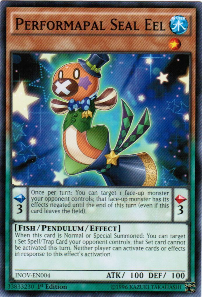 Performapal Seal Eel [INOV-EN004] Common | Game Master's Emporium (The New GME)