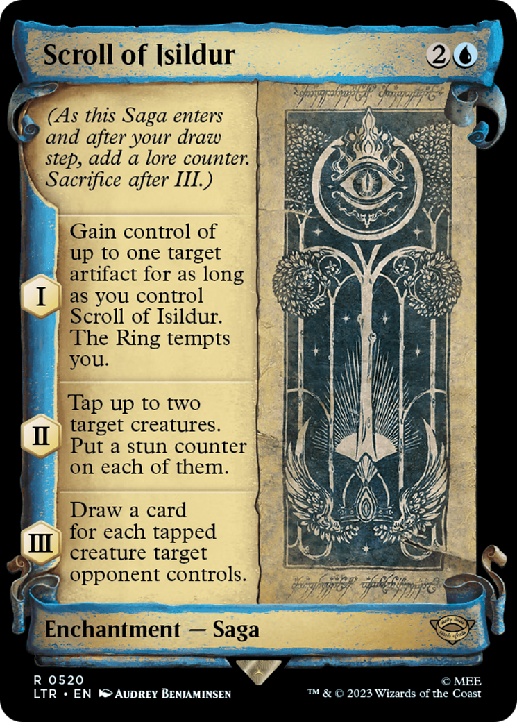 Scroll of Isildur [The Lord of the Rings: Tales of Middle-Earth Showcase Scrolls] | Game Master's Emporium (The New GME)