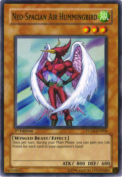 Neo-Spacian Air Hummingbird [STON-EN004] Super Rare | Game Master's Emporium (The New GME)