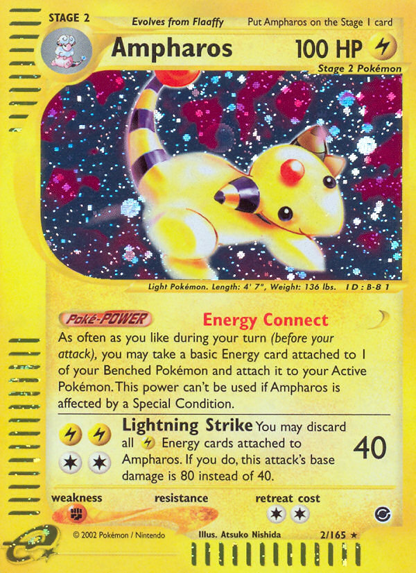 Ampharos (2/165) [Expedition: Base Set] | Game Master's Emporium (The New GME)