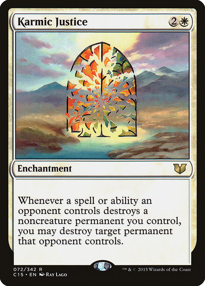 Karmic Justice [Commander 2015] | Game Master's Emporium (The New GME)