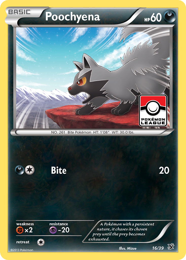 Poochyena (16/39) [XY: Kalos Starter Set] | Game Master's Emporium (The New GME)