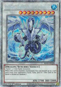 Trishula, Dragon of the Ice Barrier (Starlight Rare) [BLVO-EN100] Starlight Rare | Game Master's Emporium (The New GME)