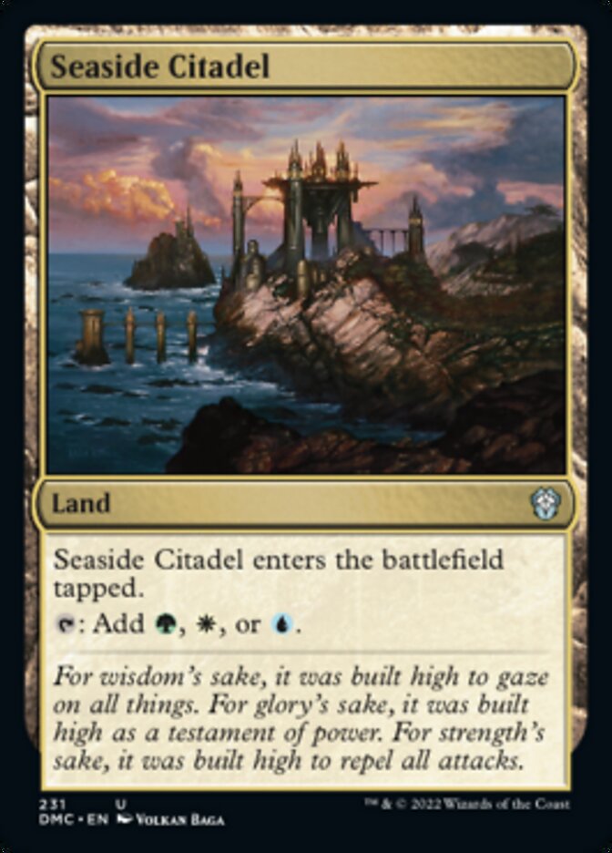 Seaside Citadel [Dominaria United Commander] | Game Master's Emporium (The New GME)