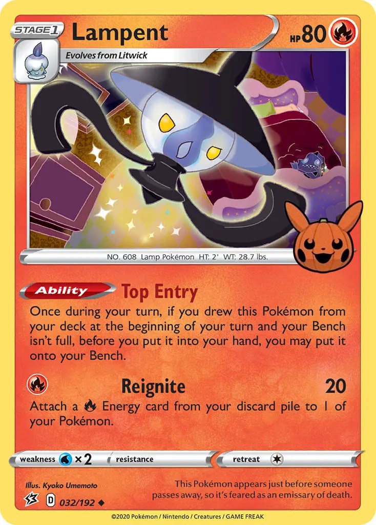 Lampent (032/192) [Trick or Trade] | Game Master's Emporium (The New GME)