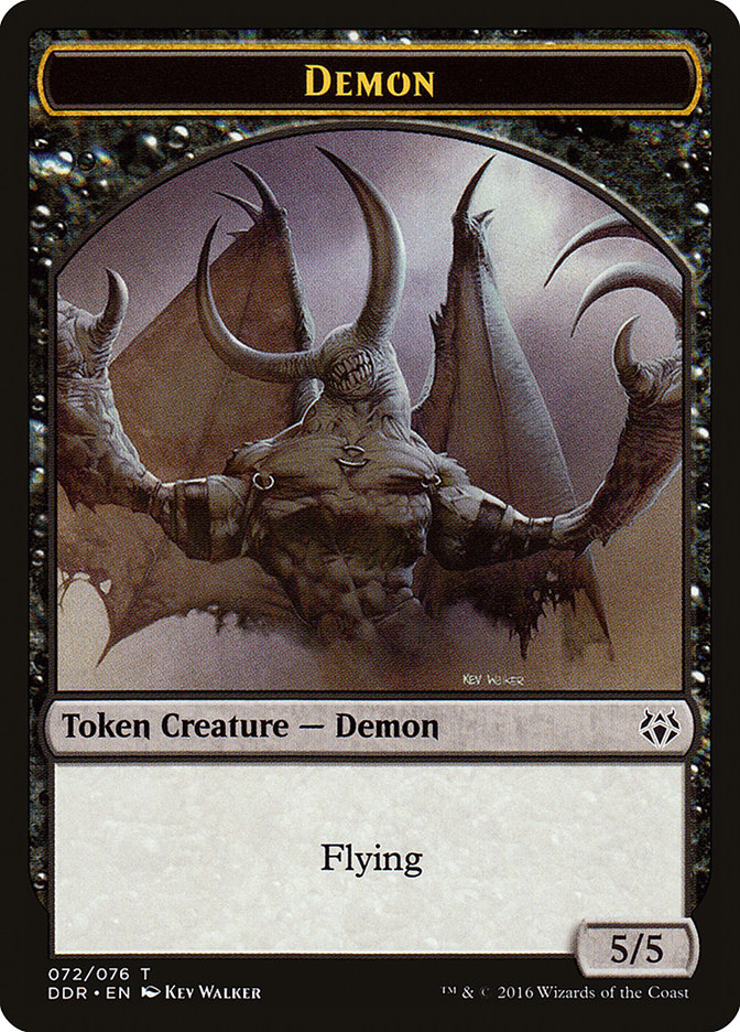 Demon Token [Duel Decks: Nissa vs. Ob Nixilis] | Game Master's Emporium (The New GME)