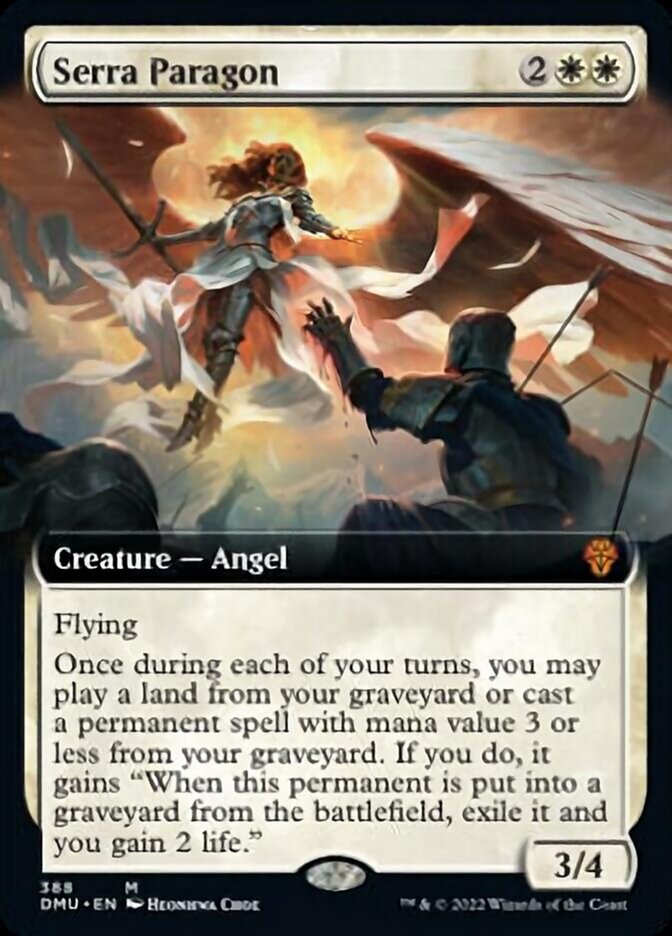 Serra Paragon (Extended Art) [Dominaria United] | Game Master's Emporium (The New GME)