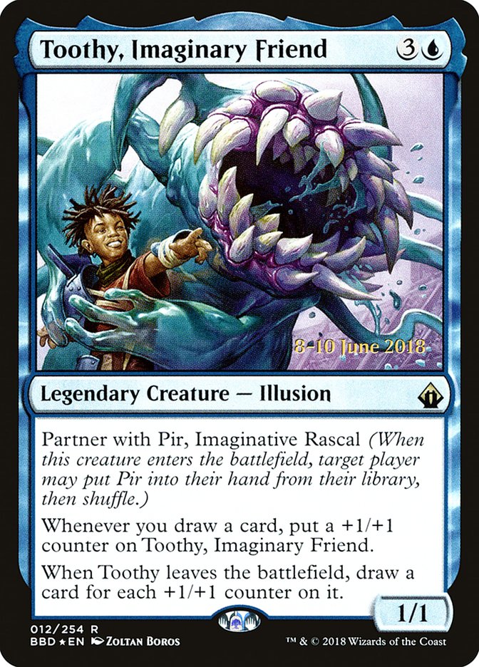 Toothy, Imaginary Friend [Battlebond Prerelease Promos] | Game Master's Emporium (The New GME)