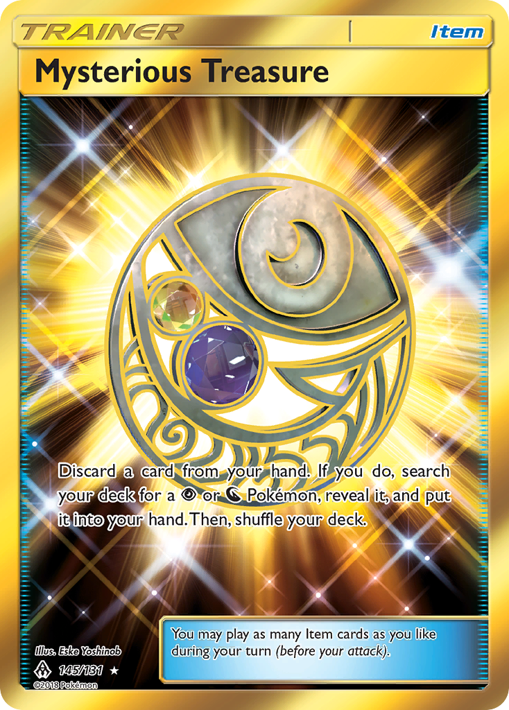 Mysterious Treasure (145/131) [Sun & Moon: Forbidden Light] | Game Master's Emporium (The New GME)
