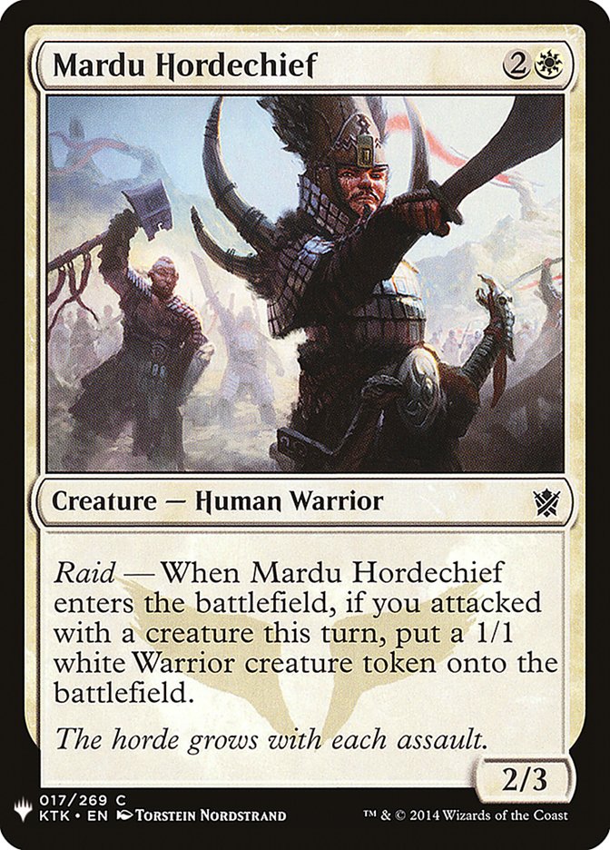 Mardu Hordechief [Mystery Booster] | Game Master's Emporium (The New GME)