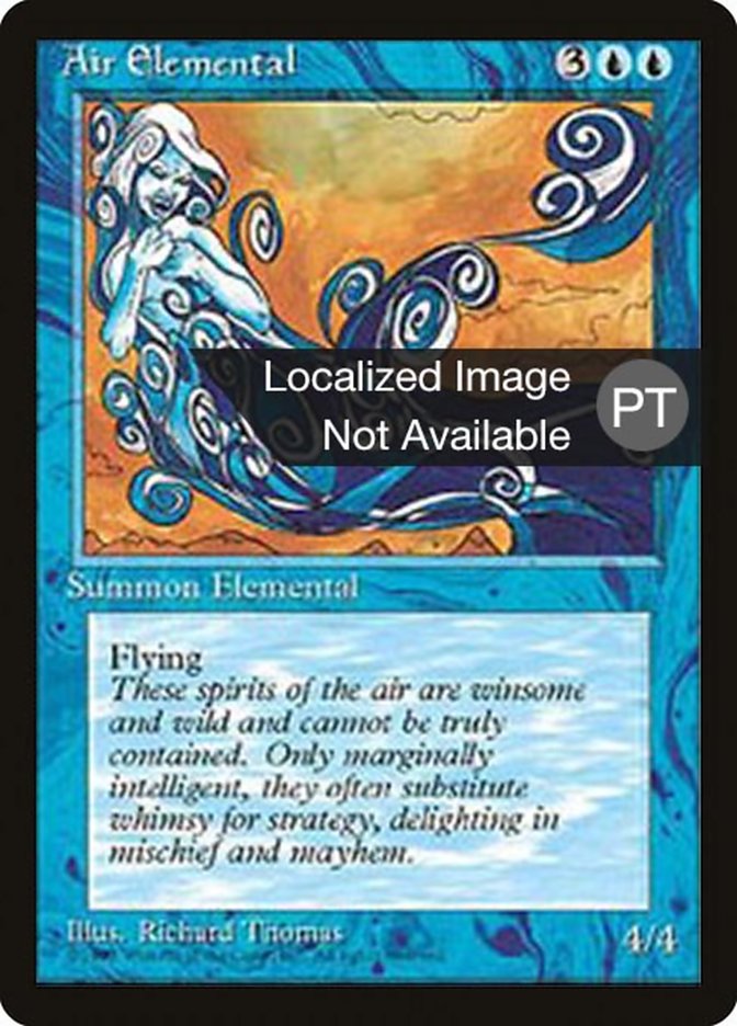 Air Elemental [Fourth Edition (Foreign Black Border)] | Game Master's Emporium (The New GME)