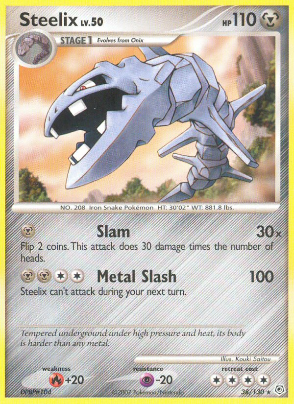 Steelix (38/130) [Diamond & Pearl: Base Set] | Game Master's Emporium (The New GME)