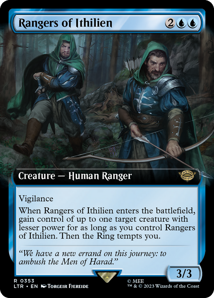 Rangers of Ithilien (Extended Art) [The Lord of the Rings: Tales of Middle-Earth] | Game Master's Emporium (The New GME)