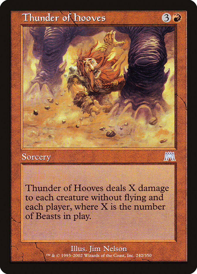 Thunder of Hooves [Onslaught] | Game Master's Emporium (The New GME)