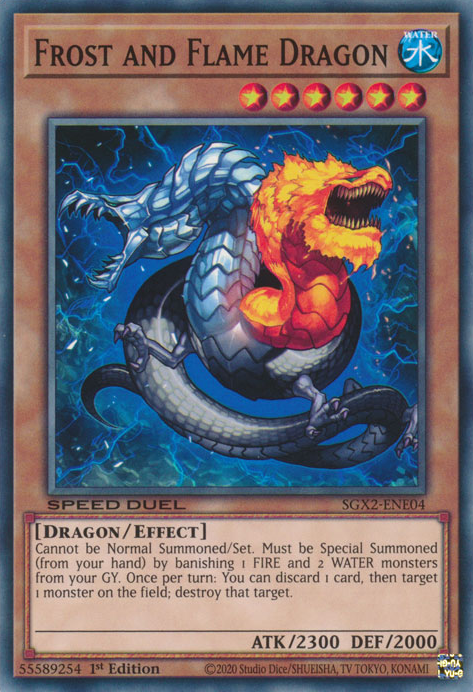 Frost and Flame Dragon [SGX2-ENE04] Common | Game Master's Emporium (The New GME)