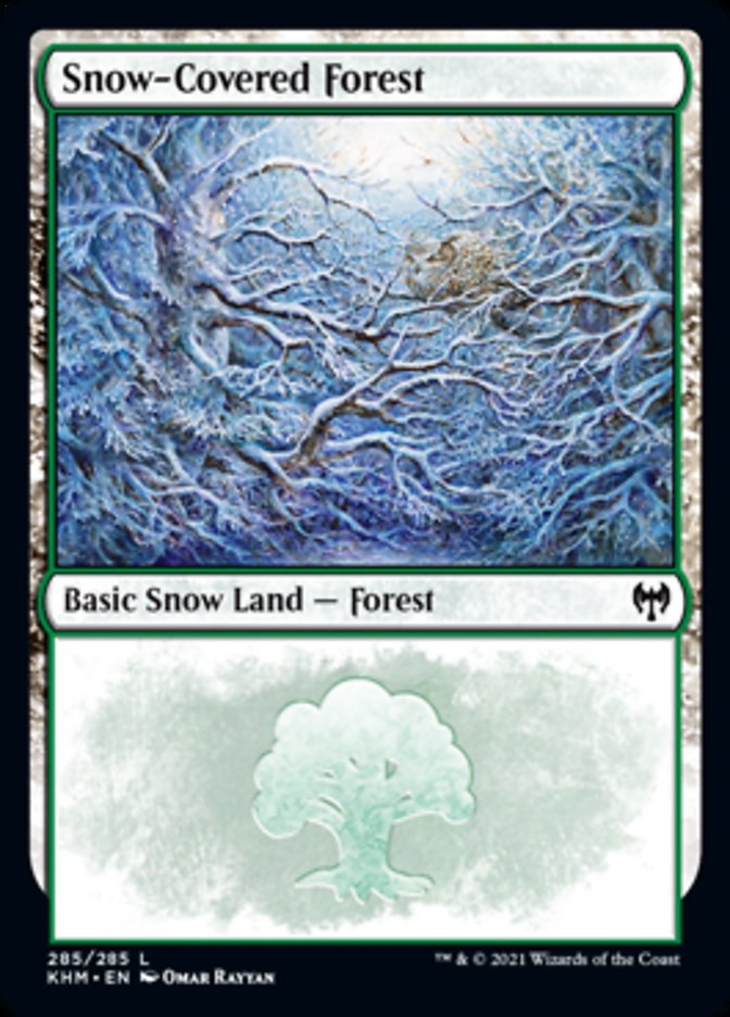 Snow-Covered Forest (285) [Kaldheim] | Game Master's Emporium (The New GME)