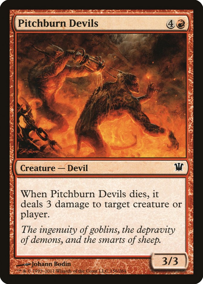 Pitchburn Devils [Innistrad] | Game Master's Emporium (The New GME)