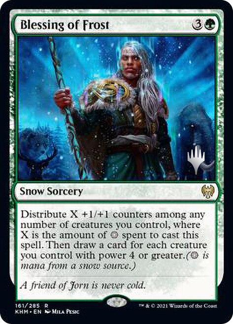 Blessing of Frost (Promo Pack) [Kaldheim Promos] | Game Master's Emporium (The New GME)