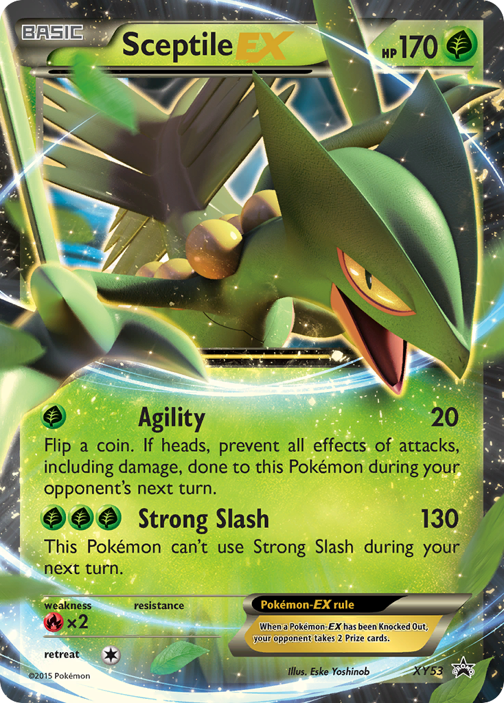 Sceptile EX (XY53) [XY: Black Star Promos] | Game Master's Emporium (The New GME)