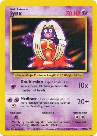 Jynx (31/102) [Base Set Unlimited] | Game Master's Emporium (The New GME)