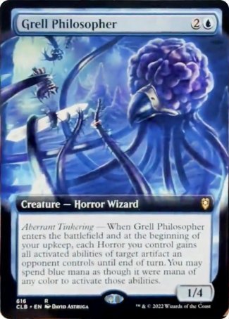 Grell Philosopher (Extended Art) [Commander Legends: Battle for Baldur's Gate] | Game Master's Emporium (The New GME)