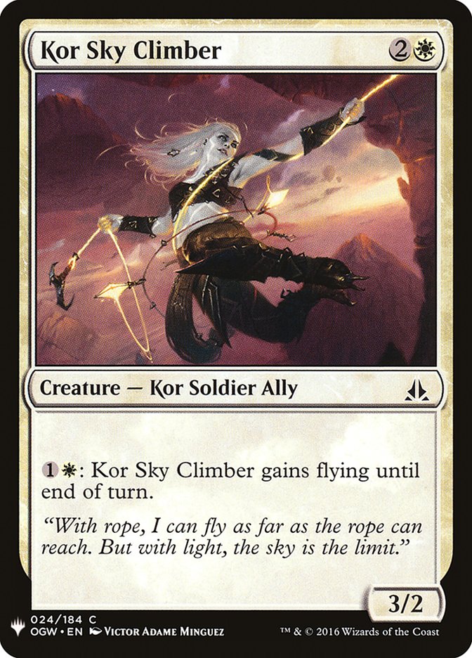 Kor Sky Climber [Mystery Booster] | Game Master's Emporium (The New GME)